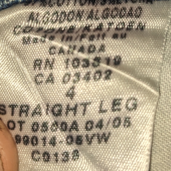 Harley-Davidson Straight-Leg Denim Blue Jeans for Women, NWT - Picture 6 of 6